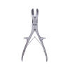 Straight bone biting scissors