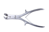 Right-angle bone biting scissors