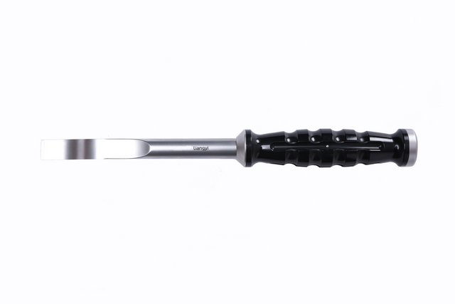 Curved bone knife