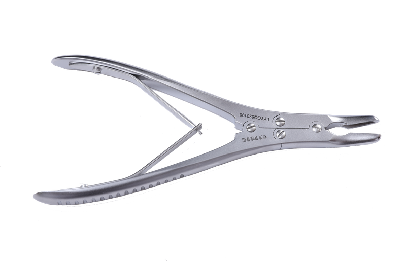 Micro-curved bone forceps (small)