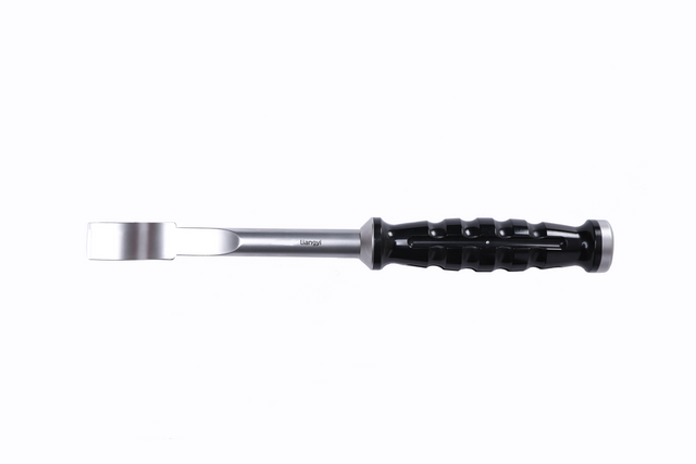 Curved bone knife