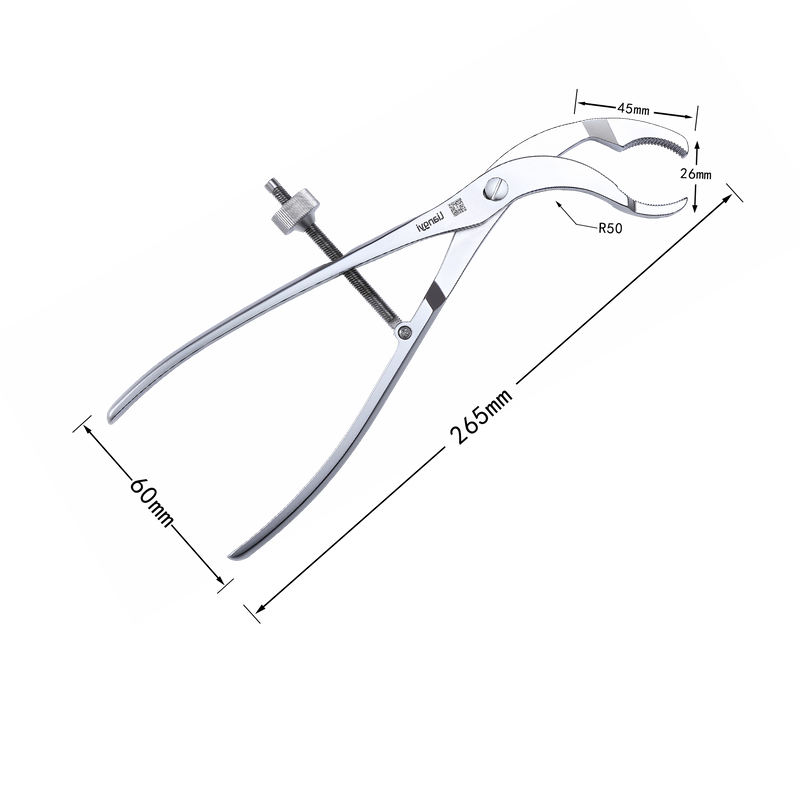 The bone holding forceps Multi-tooth Locking/Toothed Locking LYCGQ A(Large)