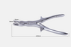 Micro-bending bone biting forceps