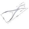 The bone holding forceps Multi-tooth/Toothed LYZCQ01