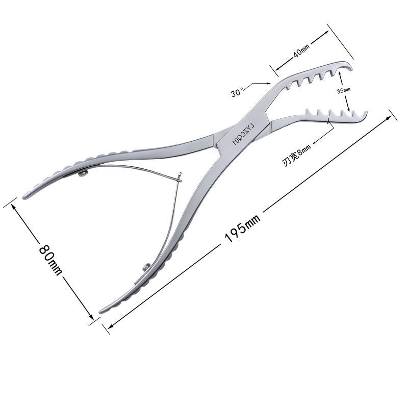 The bone holding forceps Multi-tooth/Toothed LYZCQ01