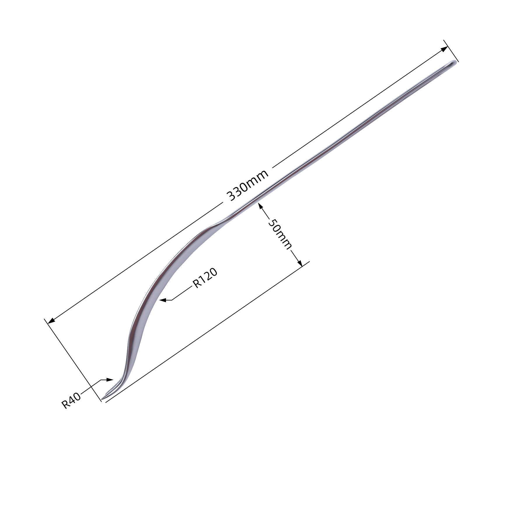 the THA dovetail hook
