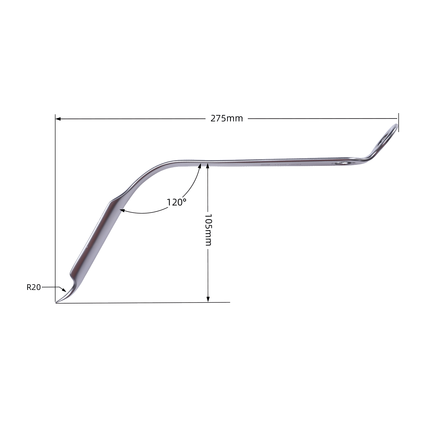 The THA Extended F3 Retractor