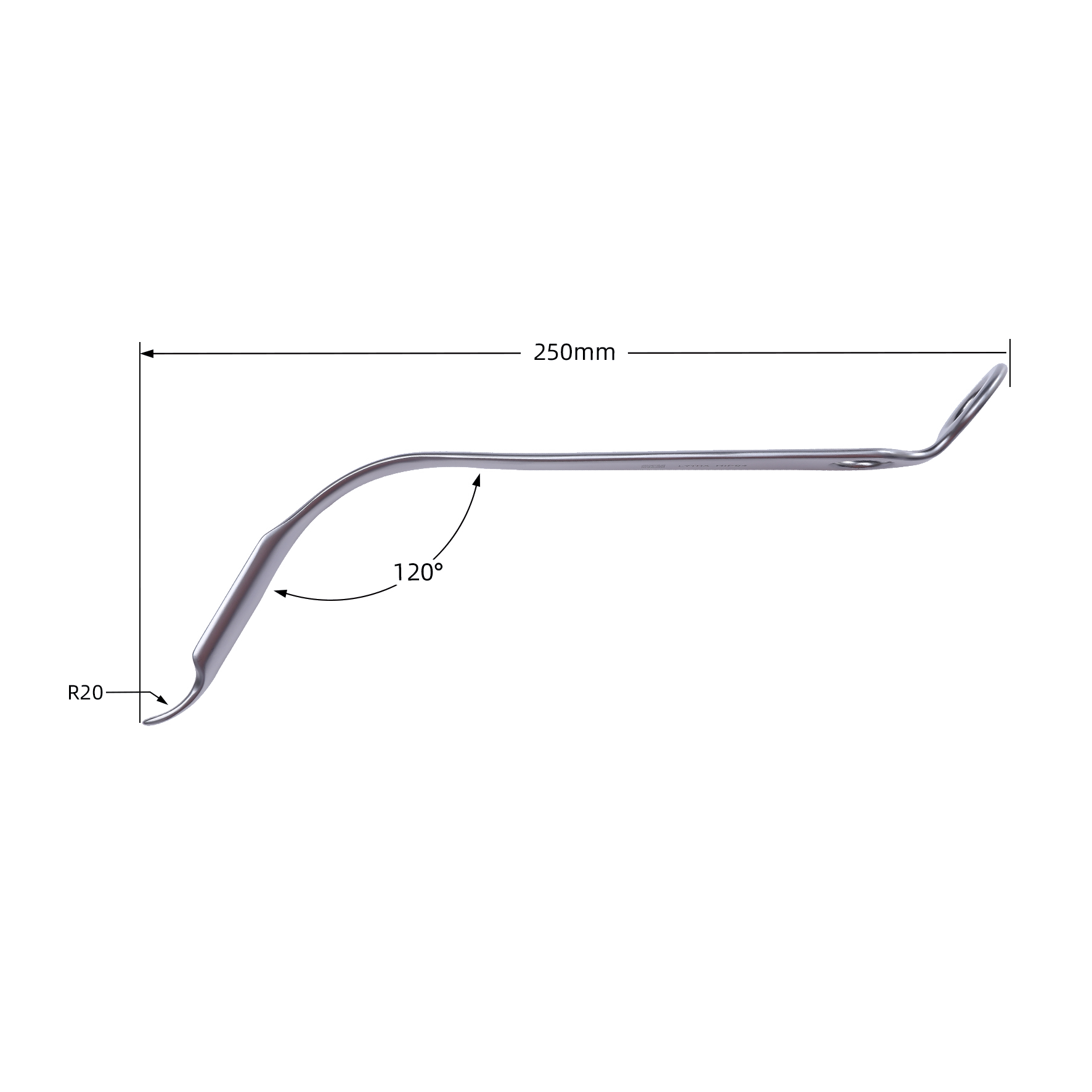 the THA F3 retractor